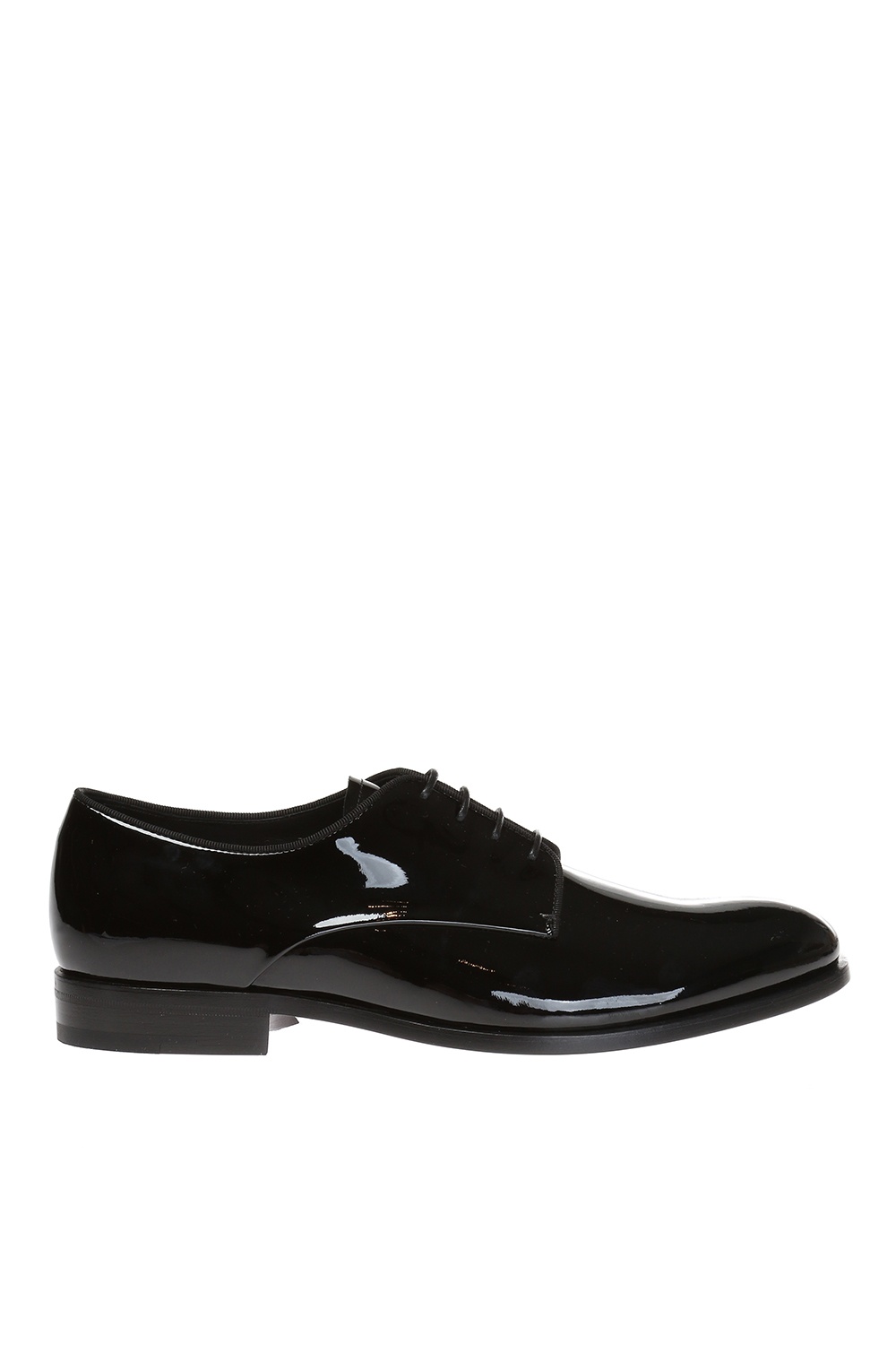 IetpShops LA Black Patent leather shoes Giorgio Armani women